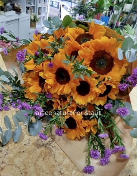 Bouquet girasoli